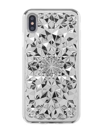 Silver Kaleidoscope iPhone Case