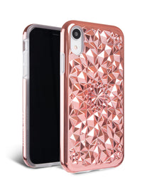 Rose Gold Kaleidoscope iPhone Case