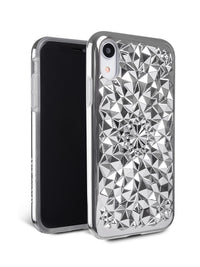 Silver Kaleidoscope iPhone Case