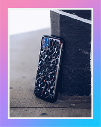 Gloss Black Kaleidoscope iPhone Case