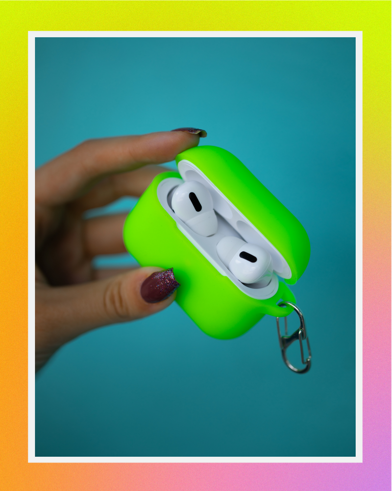 Neon Green AirPods Case