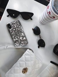 Silver Kaleidoscope iPhone Case