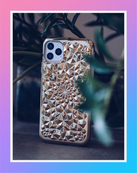 Gold Kaleidoscope iPhone Case