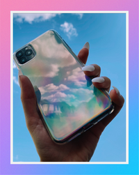 Aura Holographic iPhone Case