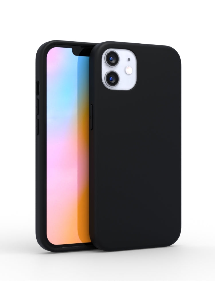 Matte Black Silicone iPhone Case iPhone 12 Matte Black Silicone iPhone Case iPhone 12