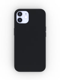 Matte Black Silicone iPhone Case