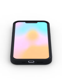 Matte Black Silicone iPhone Case