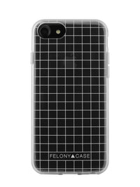Felony Case White Grid Case iPhone 6/6s