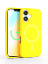 Neon Yellow Silicone iPhone Case