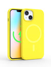 Neon Yellow Silicone iPhone Case
