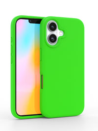 Neon Green Silicone iPhone Case