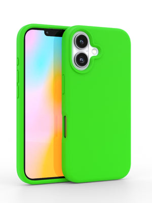 Neon Green Silicone iPhone Case