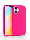 Neon Pink Silicone iPhone Case