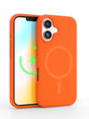 Neon Orange Silicone iPhone Case