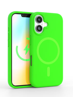 Neon Green Silicone iPhone Case