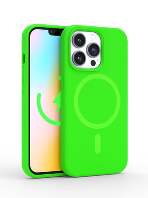 Neon Green Silicone iPhone Case