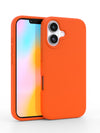 Neon Orange Silicone iPhone Case