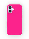 Neon Pink Silicone iPhone Case