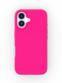 Neon Pink Silicone iPhone Case