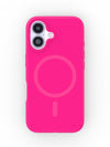 Neon Pink Silicone iPhone Case