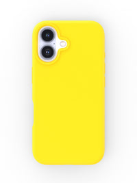 Neon Yellow Silicone iPhone Case