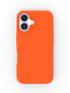 Neon Orange Silicone iPhone Case