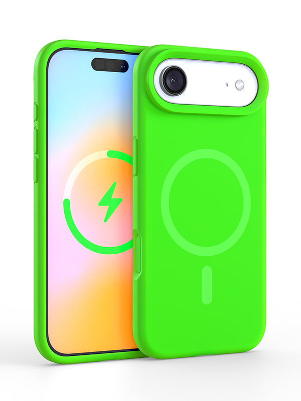 Neon Green Silicone iPhone Case
