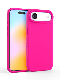 Neon Pink Silicone iPhone Case
