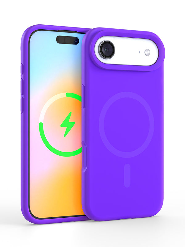 Neon Purple Silicone iPhone Case