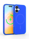 Neon Blue Silicone iPhone Case