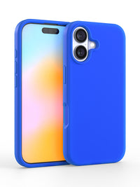 Neon Blue Silicone iPhone Case