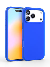 Neon Blue Silicone iPhone Case
