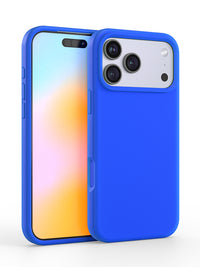 Neon Blue Silicone iPhone Case