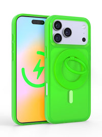 Neon Green MagSafe Ring Grip and Stand