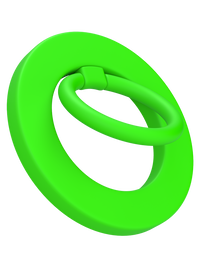Neon Green MagSafe Ring Grip and Stand