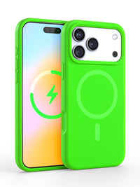 Neon Green Silicone iPhone Case
