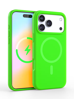 Neon Green Silicone iPhone Case