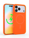 Neon Orange Silicone iPhone Case