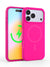 Neon Pink Silicone iPhone Case