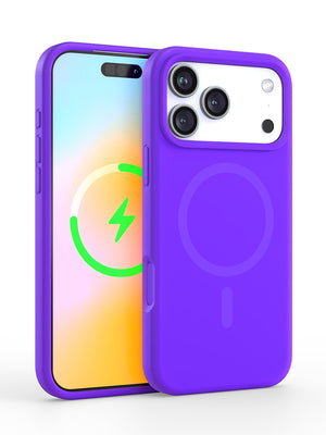 Neon Purple Silicone iPhone Case