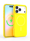 Neon Yellow Silicone iPhone Case
