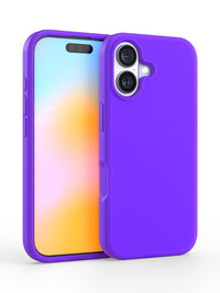 Neon Purple Silicone iPhone Case