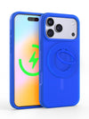 Neon Blue MagSafe Ring Grip and Stand