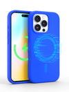 Neon Blue Silicone iPhone Case