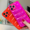 Neon Pink Puffer iPhone Case