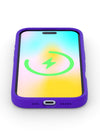 Neon Purple Silicone iPhone Case