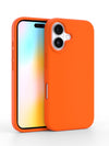 Neon Orange Silicone iPhone Case