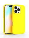 Neon Yellow Silicone iPhone Case