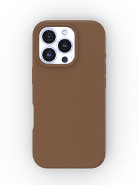 Saddle Brown Silicone iPhone Case