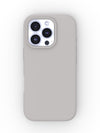 Stone Grey Silicone iPhone Case